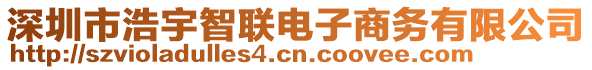 深圳市浩宇智聯(lián)電子商務(wù)有限公司