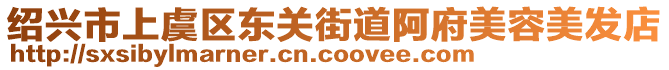 紹興市上虞區(qū)東關(guān)街道阿府美容美發(fā)店