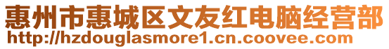 惠州市惠城區文友紅電腦經營部