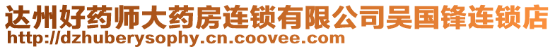 達州好藥師大藥房連鎖有限公司吳國鋒連鎖店
