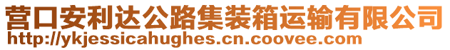 營口安利達公路集裝箱運輸有限公司