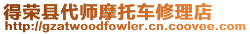 得榮縣代師摩托車修理店