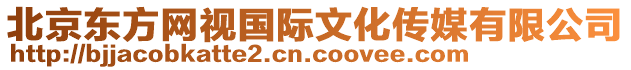 北京東方網(wǎng)視國際文化傳媒有限公司