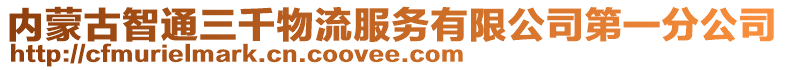 內(nèi)蒙古智通三千物流服務(wù)有限公司第一分公司