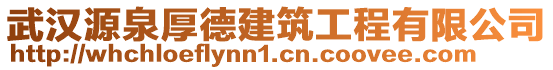 武漢源泉厚德建筑工程有限公司