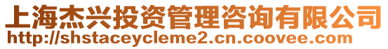 上海杰興投資管理咨詢有限公司