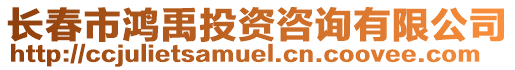 長春市鴻禹投資咨詢有限公司