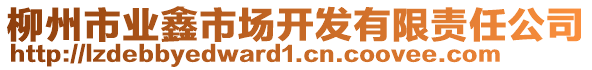 柳州市業(yè)鑫市場開發(fā)有限責(zé)任公司