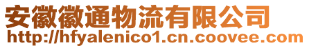 安徽徽通物流有限公司