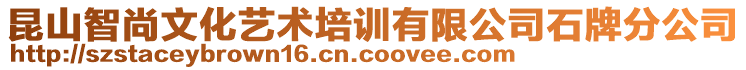 昆山智尚文化艺术培训有限公司石牌分公司