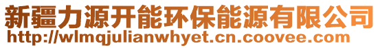 新疆力源開能環保能源有限公司