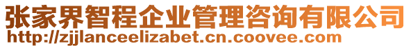 張家界智程企業(yè)管理咨詢有限公司