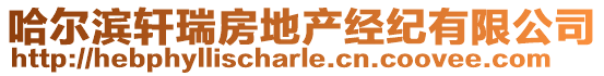 哈爾濱軒瑞房地產(chǎn)經(jīng)紀有限公司