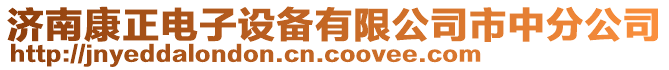 濟(jì)南康正電子設(shè)備有限公司市中分公司