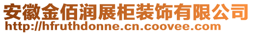 安徽金佰潤展柜裝飾有限公司