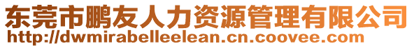 東莞市鵬友人力資源管理有限公司