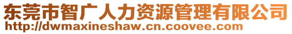 東莞市智廣人力資源管理有限公司