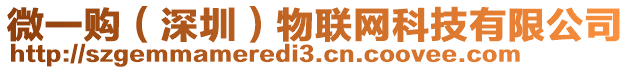 微一購(gòu)（深圳）物聯(lián)網(wǎng)科技有限公司