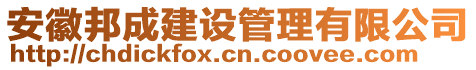 安徽邦成建設(shè)管理有限公司