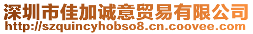 深圳市佳加誠意貿易有限公司