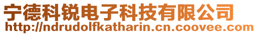 寧德科銳電子科技有限公司