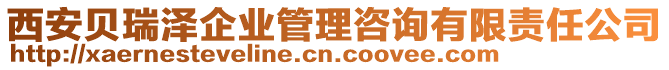 西安貝瑞澤企業(yè)管理咨詢有限責(zé)任公司