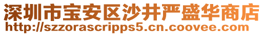 深圳市寶安區沙井嚴盛華商店