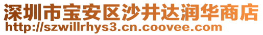 深圳市寶安區沙井達潤華商店