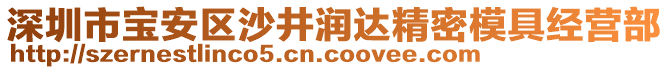 深圳市寶安區沙井潤達精密模具經營部