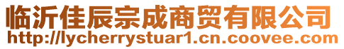 臨沂佳辰宗成商貿有限公司