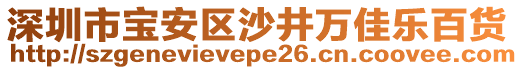 深圳市寶安區(qū)沙井萬(wàn)佳樂(lè)百貨