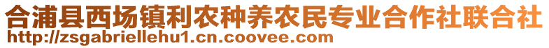 合浦縣西場(chǎng)鎮(zhèn)利農(nóng)種養(yǎng)農(nóng)民專業(yè)合作社聯(lián)合社