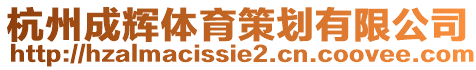 杭州成輝體育策劃有限公司