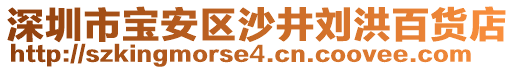深圳市寶安區(qū)沙井劉洪百貨店