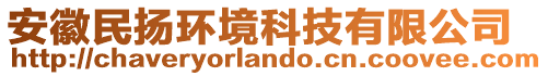 安徽民揚環(huán)境科技有限公司