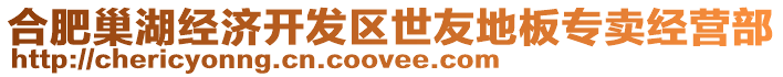 合肥巢湖經(jīng)濟(jì)開發(fā)區(qū)世友地板專賣經(jīng)營部