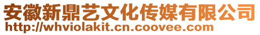 安徽新鼎藝文化傳媒有限公司