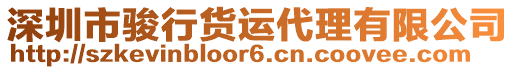 深圳市駿行貨運代理有限公司