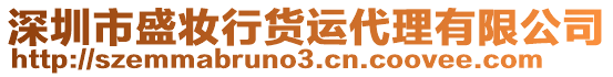 深圳市盛妝行貨運(yùn)代理有限公司