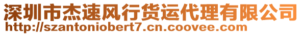 深圳市杰速風(fēng)行貨運(yùn)代理有限公司