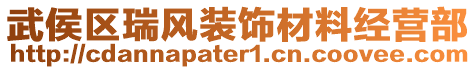 武侯區瑞風裝飾材料經營部