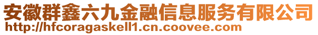 安徽群鑫六九金融信息服務有限公司