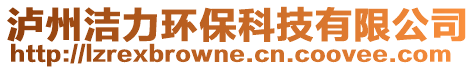 瀘州潔力環(huán)保科技有限公司