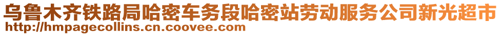 烏魯木齊鐵路局哈密車(chē)務(wù)段哈密站勞動(dòng)服務(wù)公司新光超市