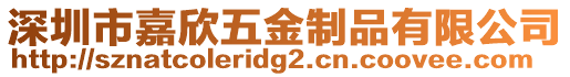 深圳市嘉欣五金制品有限公司