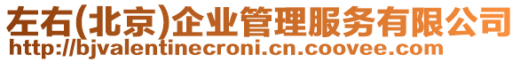 左右(北京)企業管理服務有限公司