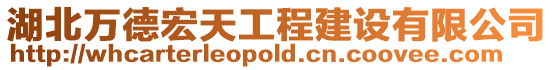 湖北萬德宏天工程建設有限公司