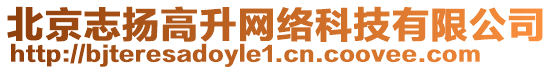 北京志揚(yáng)高升網(wǎng)絡(luò)科技有限公司