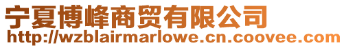 寧夏博峰商貿有限公司