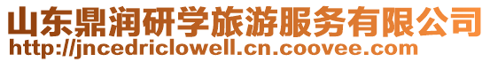 山東鼎潤研學旅游服務有限公司
